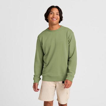 Aqua Allbirds R&R Sweat Men's Shirts | AU1309GS