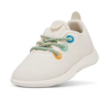 Beige Allbirds Smallbirds Wool Runner Kids' Sneakers | AU1866RV