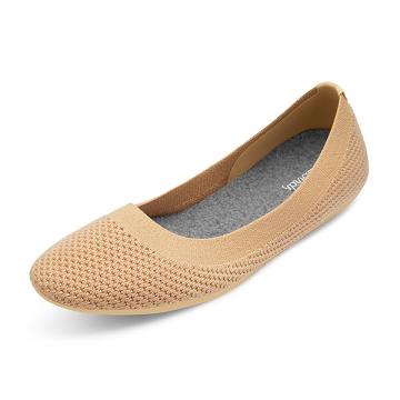 Beige Allbirds Tree Breezers Lux Women's Slip On Shoes | AU1533NW