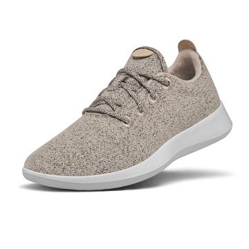 Beige Allbirds Wool Runner Women's Sneakers | AU1480MQ