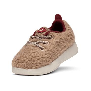 Beige / Brown Allbirds Smallbirds Wool Runner Kids' Sneakers | AU1858SG