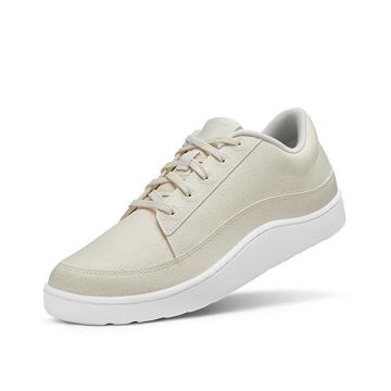 Beige / White Allbirds Plant Pacers Women's Sneakers | AU1411AU