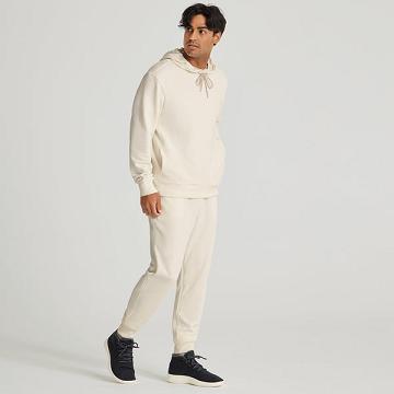 Beige / White Allbirds R&R Sweat Men's Pants | AU1319TC