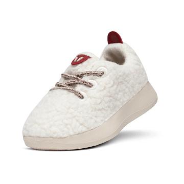 Beige / White Allbirds Smallbirds Wool Runner Kids' Sneakers | AU1859AH