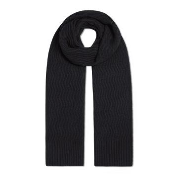 Black Allbirds The Scarf Men's Scarves | AU1382ZU