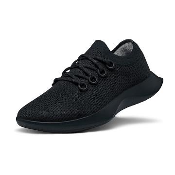 Black Allbirds Tree Dasher 1 Women's Running Shoes | AU1590ZU