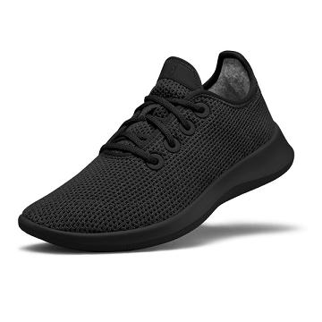 Black Allbirds Tree Runner Men's Sneakers | AU1078SG