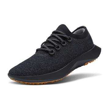 Black Allbirds Wool Dasher Mizzles Women's Running Shoes | AU1562CT