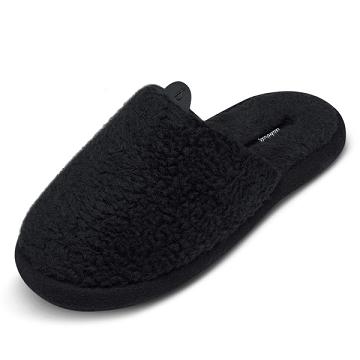 Black Allbirds Wool Dwellers Men's Slippers | AU1081OK