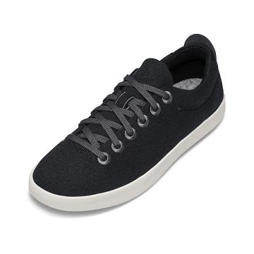 Black Allbirds Wool Pipers Men's Sneakers | AU1033TC