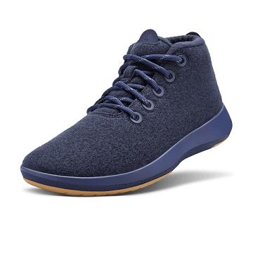 Blue Allbirds Wool Runner-up Mizzles Women's Sneakers | AU1431VR