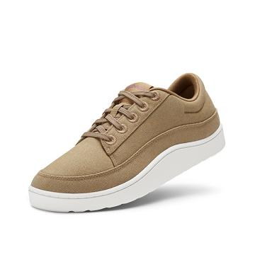 Brown Allbirds Canvas Pacers Women's Sneakers | AU1415DF