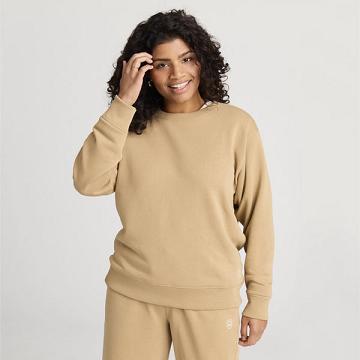 Brown Allbirds R&R Sweat Women's Shirts | AU1752FD