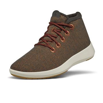 Brown Allbirds Wool Runner-up Mizzles Women's High Tops | AU1655UZ