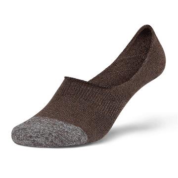 Coffee Allbirds Trino® Hiders Men's Socks | AU1364SG