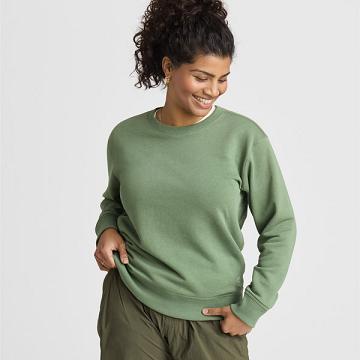 Green Allbirds R&R Sweat Women's Shirts | AU1753DF