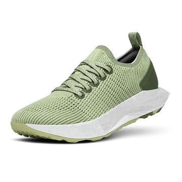 Green Allbirds Tree Flyers Men's Running Shoes | AU1177AU