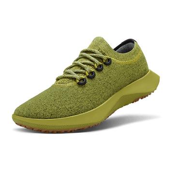 Green Allbirds Wool Dasher Mizzles Women's Waterproof Shoes | AU1706IL