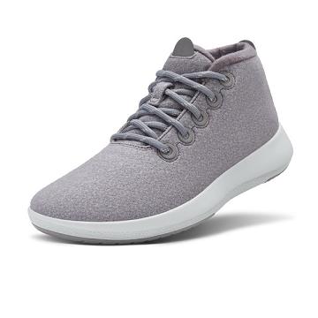 Grey Allbirds Wool Runner-up Mizzles Men's High Tops | AU1227LI