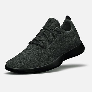 Grey / Black Allbirds Wool Runner Men's Sneakers | AU1058YX