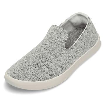 Grey / White Allbirds Wool Loungers Men's Slip On Shoes | AU1097LI