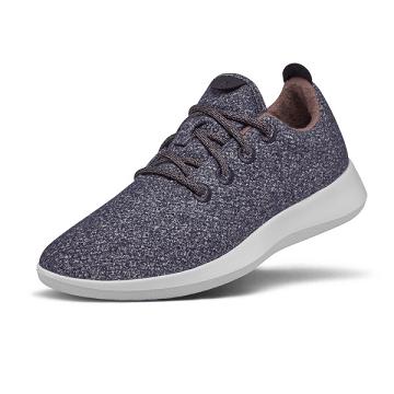 Grey / White Allbirds Wool Runner Men's Sneakers | AU1052SG