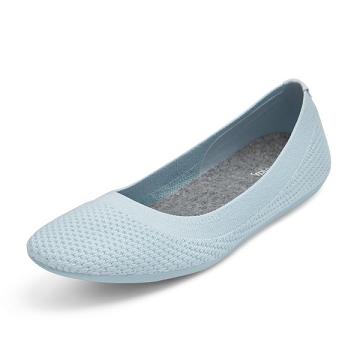 Mint Allbirds Tree Breezers Women's Flat Shoes | AU1663NW