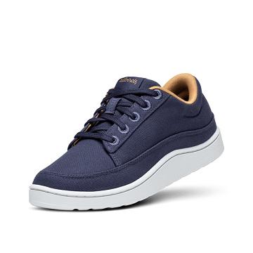 Navy Allbirds Canvas Pacers Men's Sneakers | AU1006YX