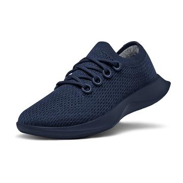 Navy Allbirds Tree Dasher 1 Women's Running Shoes | AU1586BE