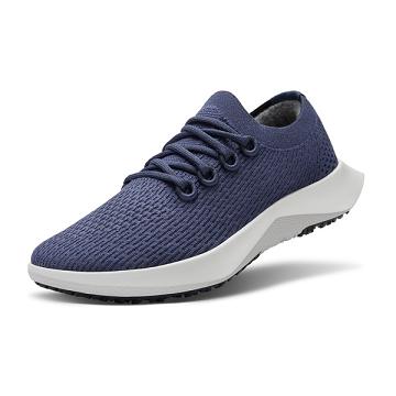 Navy Allbirds Tree Dasher 2 Men's Running Shoes | AU1197VR