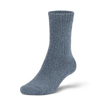 Navy Allbirds Trino® Cozy Crew Men's Socks | AU1340PJ