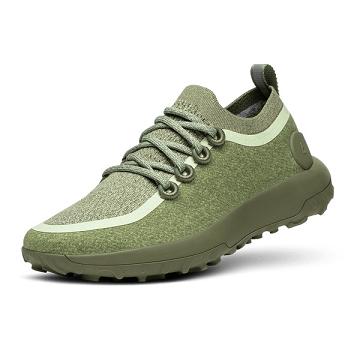 Olive Allbirds Trail Runner SWT Mizzles Men's Running Shoes | AU1134IL