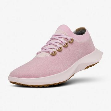 Pink Allbirds Wool Dasher Mizzles Men's Running Shoes | AU1136YX