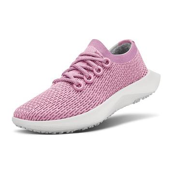 Pink / White Allbirds Tree Dasher 2 Men's Running Shoes | AU1187UZ