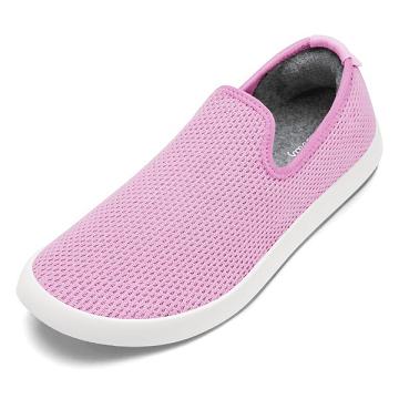 Pink / White Allbirds Tree Loungers Men's Slip On Shoes | AU1103DF