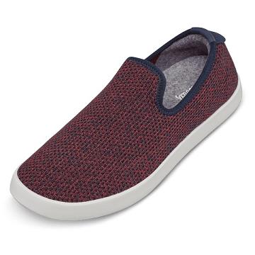 Red Allbirds Tree Loungers Men's Slip On Shoes | AU1102FD