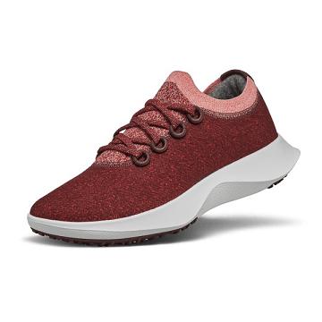 Red Allbirds Wool Dasher Mizzles Women's Running Shoes | AU1554RV