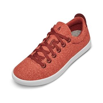 Red Allbirds Wool Pipers Men's Sneakers | AU1027AH