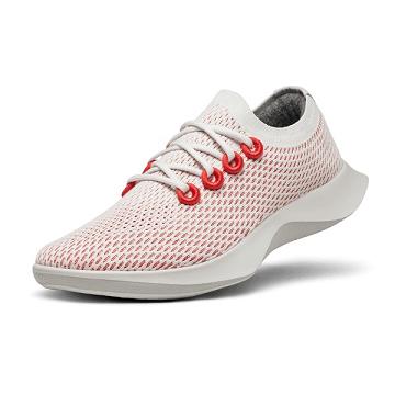 Red / White Allbirds Tree Dasher 1 Men's Running Shoes | AU1161UZ