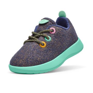 Taupe Allbirds Smallbirds Wool Runner Kids' Sneakers | AU1867EB