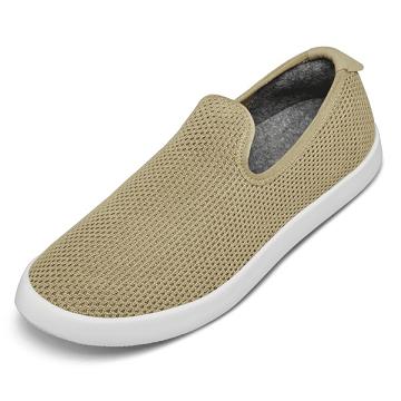 Taupe Allbirds Tree Loungers Men's Slip On Shoes | AU1108IL