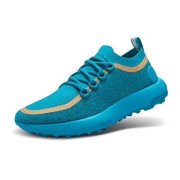 Turquoise Allbirds Trail Runner SWT Mizzles Men's Running Shoes | AU1133OK