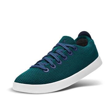 Turquoise Allbirds Tree Pipers Men's Sneakers | AU1022HA