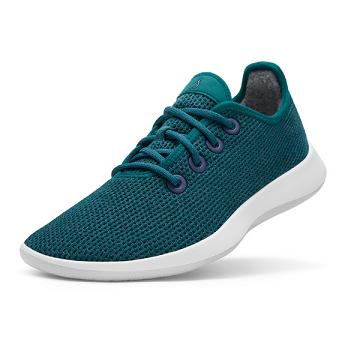 Turquoise Allbirds Tree Runner Men's Sneakers | AU1073AU