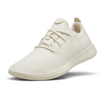 White Allbirds Wool Runner Men's Sneakers | AU1065NW