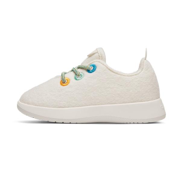 Beige Allbirds Smallbirds Wool Runner Kids' Sneakers | AU1866RV