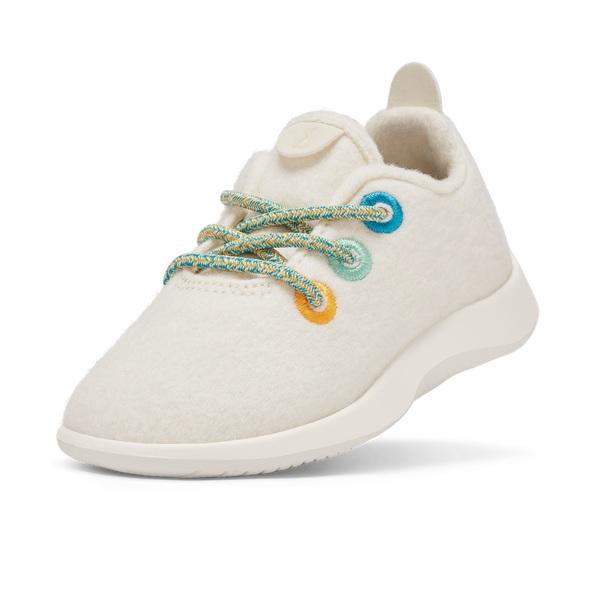 Beige Allbirds Smallbirds Wool Runner Kids\' Sneakers | AU1866RV