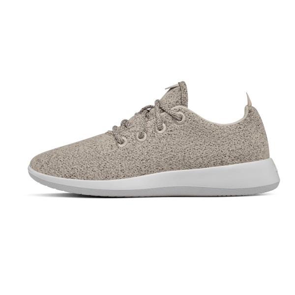 Beige Allbirds Wool Runner Women's Sneakers | AU1480MQ