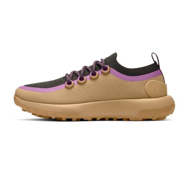 Beige / Purple Allbirds Trail Runner SWT Women's Hiking Shoes | AU1629UZ