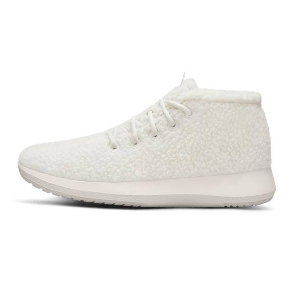 Beige / White Allbirds Wool Runner-up Fluffs Men's High Tops | AU1224CT